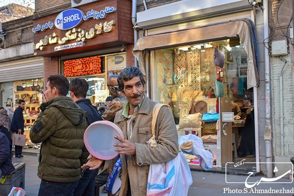 حال و هوای عید در بازار تبریز
