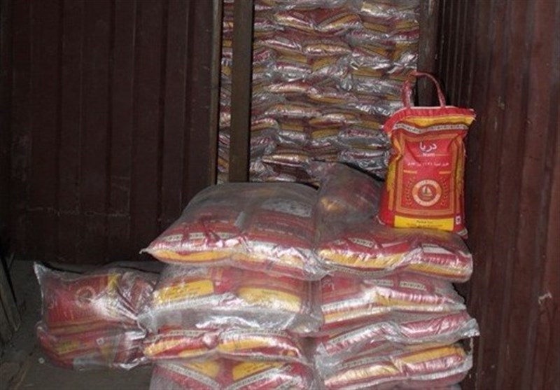 ۴۱ تن برنج قاچاق در مازندران کشف شد
