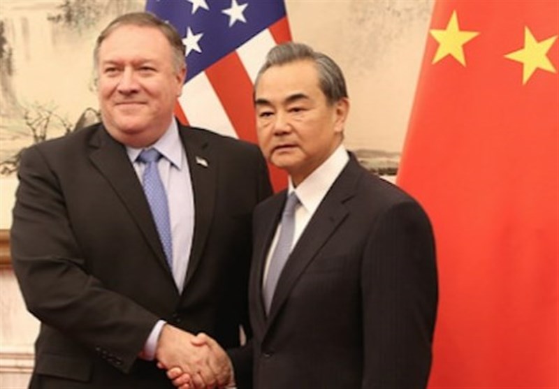 تماس تلفنی وزیر خارجه آمریکا با همتای چینی پس از سفر ظریف به پکن