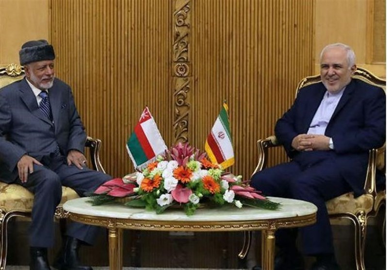 دیدار وزیر خارجه عمان با ظریف در تهران