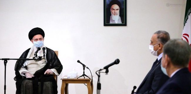 نماینده عراقی: سخنان رهبر ایران در دیدار کاظمی، پیام به آمریکایی‌ها بود
