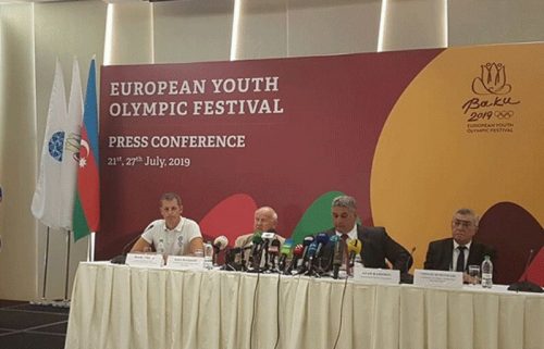 آغاز جشنواره المپیک تابستانی جوانان اروپا در باکو