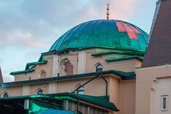 حمله ارتش اوکراین به یک مسجد همزمان با برگزاری نماز عیدفطر