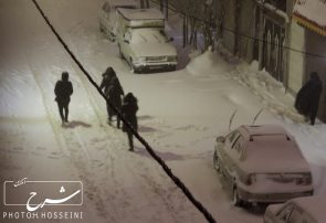 برف و حال و هوای این روزهای تبریز
