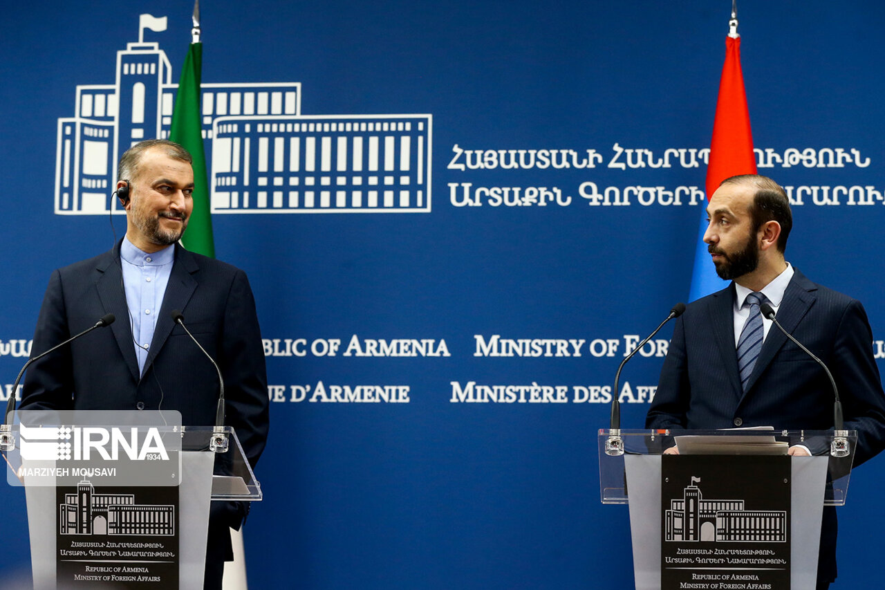 دیدار وزرای خارجه ایران و ارمنستان