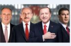 ۴ نامزد انتخابات ترکیه مشخص شدند