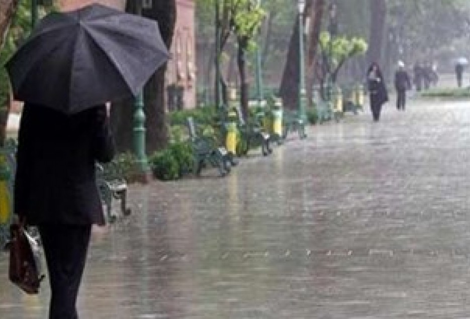 بارش شدید باران در ۹ استان کشور