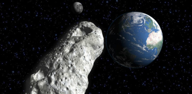 صبح امروز سیارکی از کنار زمین گذشت