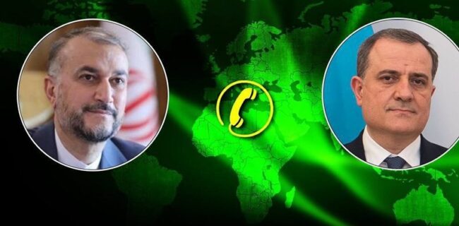 تداوم رایزنی‌های وزرای امورخارجه جمهوری اسلامی ایران و جمهوری آذربایجان