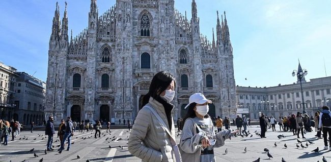 تلفات کرونا در ایتالیا از ۲۰۰۰ نفر فراتر رفت