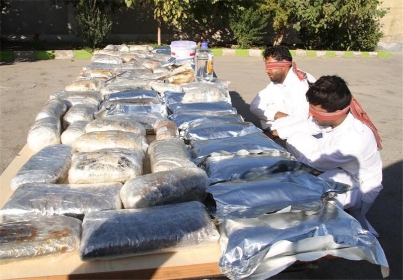 کشف بیش از ۲ تن انواع مواد مخدر در سیستان و بلوچستان